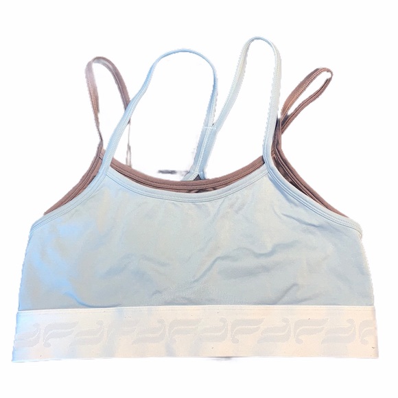 Fabletics Other - Fabletics blue & gray layered sports bra